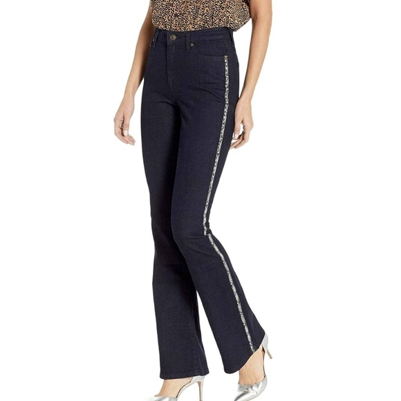 NWT Ella Moss High Rise Flare Jeans - Picture 1 of 12